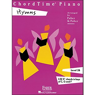 Faber Piano Adventures Chordtime Piano Hymns Book Level 2B Chords In Keys C, G, And F - Faber Piano