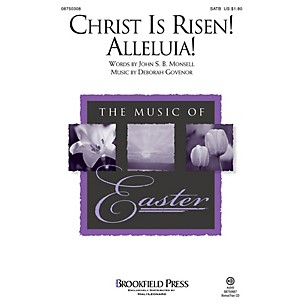 Brookfield Christ Is Risen! Alleluia! SATB composed by Deborah Governor