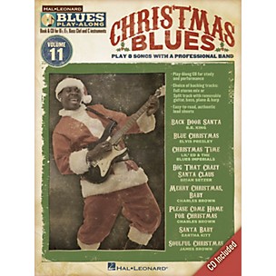 Hal Leonard Christmas Blues (Blues Play-Along Volume 11) Blues Play-Along Series Softcover with CD