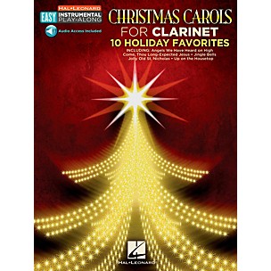 Hal Leonard Christmas Carols - Clarinet - Easy Instrumental Play-Along (Audio Online)