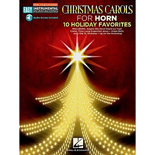 Hal Leonard Christmas Carols - Horn - Easy Instrumental Play-Along (Audio Online)