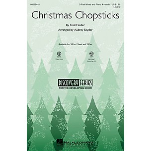 Hal Leonard Christmas Chopsticks (Discovery Level 2) VoiceTrax CD Arranged by Audrey Snyder