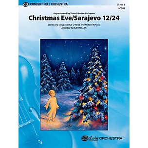 Alfred Christmas Eve/Sarajevo 12/24 Full Orchestra Level 3 Set