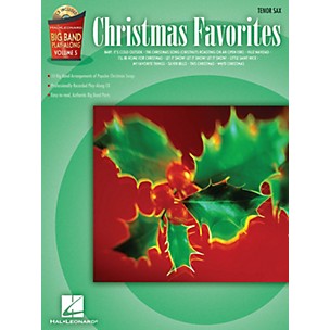 Hal Leonard Christmas Favorites - Tenor Sax Big Band Play-Along Series Book with CD