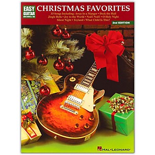 Hal Leonard Christmas Favorites 2nd Edition Easy Guitar With Notes & Tab Songbook
