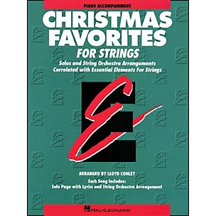 Hal Leonard Christmas Favorites Piano Essential Elements String Accompaniment