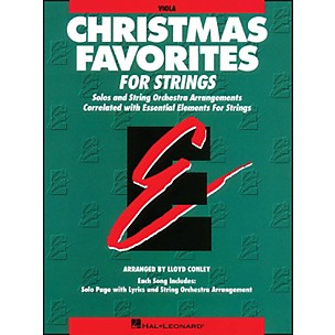 Hal Leonard Christmas Favorites Viola Essential Elements