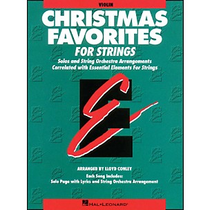Hal Leonard Christmas Favorites Violin Essential Elements