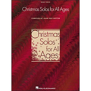 Hal Leonard Christmas Solos for All Ages for High Voice