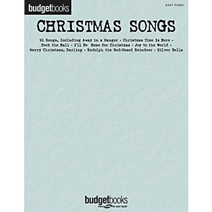 Hal Leonard Christmas Songs - Budget Books Series For Easy Piano