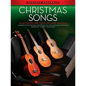 Hal Leonard Christmas Songs - Ukulele Ensemble Series Intermediate