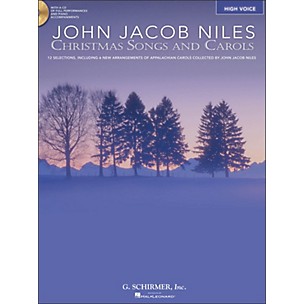 Hal Leonard Christmas Songs And Carols for High Voice Book/CD