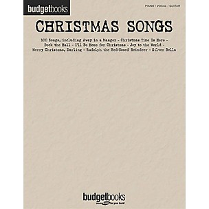 Hal Leonard Christmas Songs Budget Piano, Vocal, Guitar Songbook