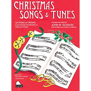Schaum Christmas Songs and Tunes (Level 4 Inter Level) Educational Piano Book