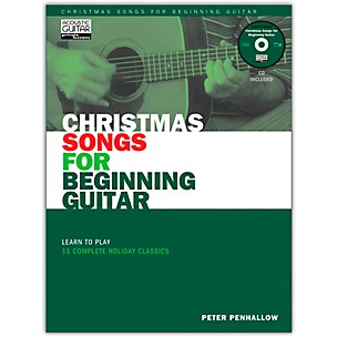 String Letter Publishing Christmas Songs for Beginning Guitar (Book/Online Audio)