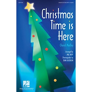 Hal Leonard Christmas Time Is Here (Choral Medley) SATB Singer arranged by Mac Huff