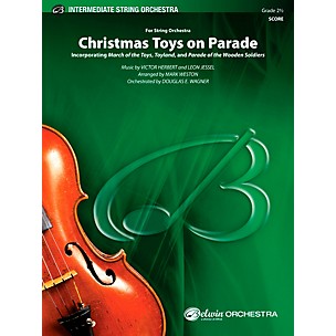 Alfred Christmas Toys on Parade String Orchestra Grade 2.5 Set