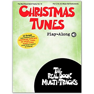Hal Leonard Christmas Tunes Play-Along Real Book Multi-Tracks Songbook Book/Media Online