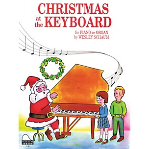 Schaum Christmas at the Keyboard (Level 1 Elem Level) Educational Piano Book
