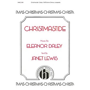 Hinshaw Music Christmastide SSAATTBB composed by Eleanor Daley