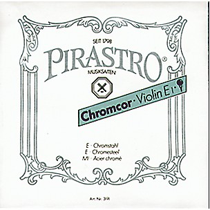 Pirastro Chromcor Series Violin String Set