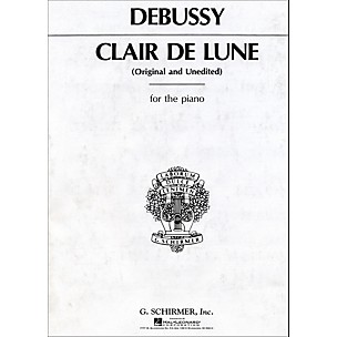G. Schirmer Claire De Lune