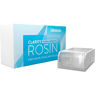 D'Addario Clarity Hypoallergenic Violin / Viola / Cello Rosin