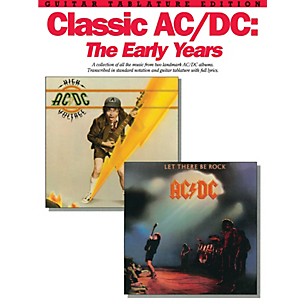 Music Sales Classic AC/DC: The Early Years Music Sales America Series Softcover Performed by AC/DC