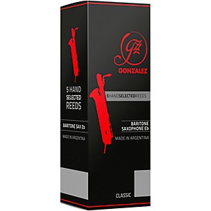 Gonzalez Classic Bass Clarinet Reeds Box of 5