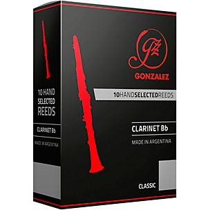 Gonzalez Classic Bb Clarinet Reeds Box of 10