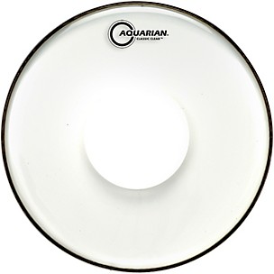 Aquarian Classic Clear With Power Dot Snare Drum Head