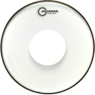 Aquarian Classic Clear With Power Dot Tom Head