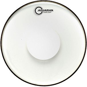 Aquarian Classic Clear With Power Dot Tom Head