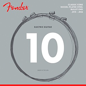 Fender Classic Core 3255R Nickel-Plated Steel Bullet End Regular Guitar Strings