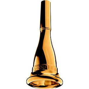 Laskey Classic E Series American Shank French Horn Mouthpiece in Gold