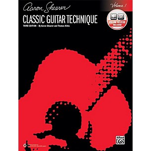 Alfred Classic Guitar Technique, Volume 1 (Third Edition) - Book & Online Audio