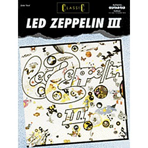 Alfred Classic Led Zeppelin III Guitar Tab Book