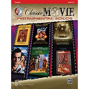 Alfred Classic Movie Instrumental Solos Trumpet Play Along Book/CD