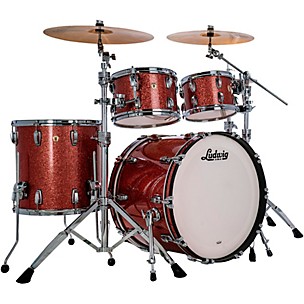 Ludwig Classic Oak 4-Piece Studio Shell Pack With 22" Bass Drum