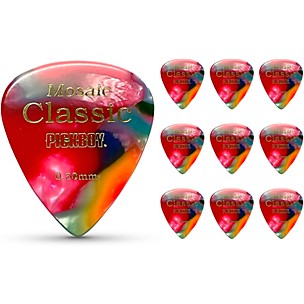 Pick Boy Classic Pickboy Mosaic Medium Raindrop Guitar Picks