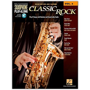 Hal Leonard Classic Rock - Saxophone Play-Along Vol. 3 (Book/Audio Online)