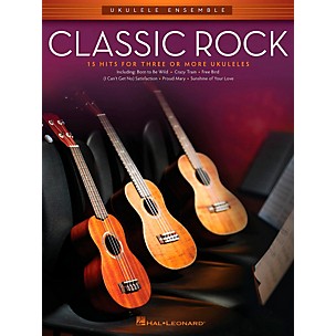 Hal Leonard Classic Rock - Ukulele Ensemble Series Mid-Intermediate Level Songbook