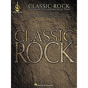 Hal Leonard Classic Rock Guitar Tab Book