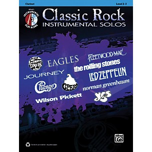 Alfred Classic Rock Instrumental Solos Clarinet Book & CD