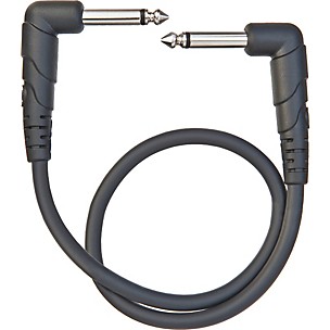D'Addario Classic Series 1/4" Right Angle Patch Cable