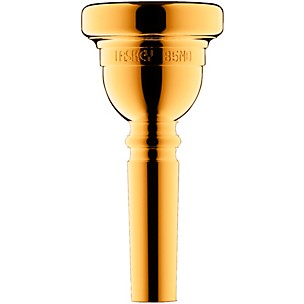 Laskey Classic Series Large Shank Bass Trombone Mouthpiece in Gold