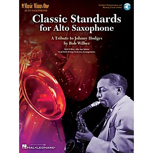 Music Minus One Classic Standards for Alto Saxophone Music Minus One Series Book with CD Written by Bob Wilber
