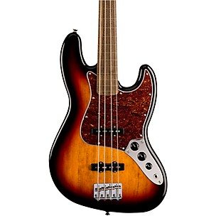 Squier Classic Vibe '60s Fretless Jazz Bass Guitar -