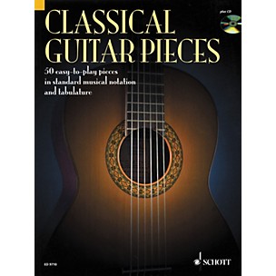 Schott Classical Guitar Pieces in Tab & Notation Book with CD