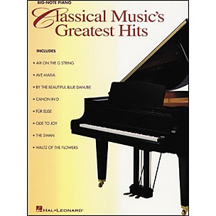 Hal Leonard Classical Music Greatest Hits for Big Note Piano